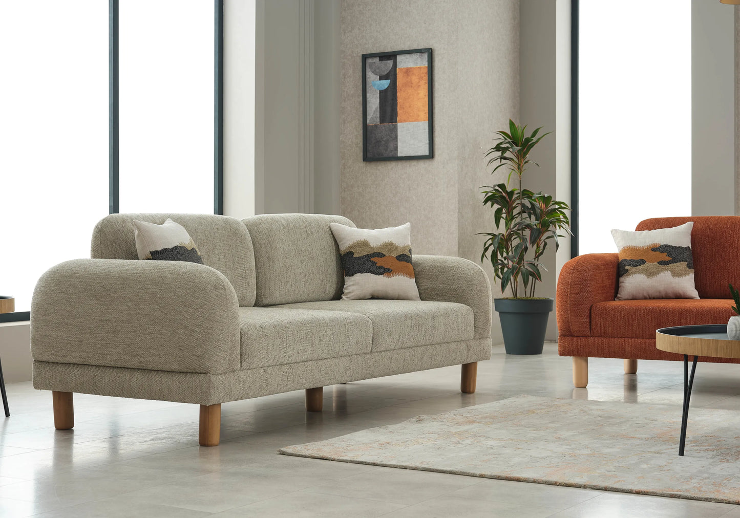 Canapé design cosy dossier réglable – GALIO