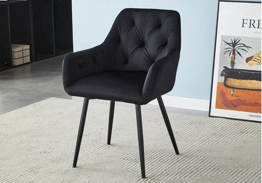 Ensemble table chaise noire céramique marbre blanc FIORA Galerie du Mobilier