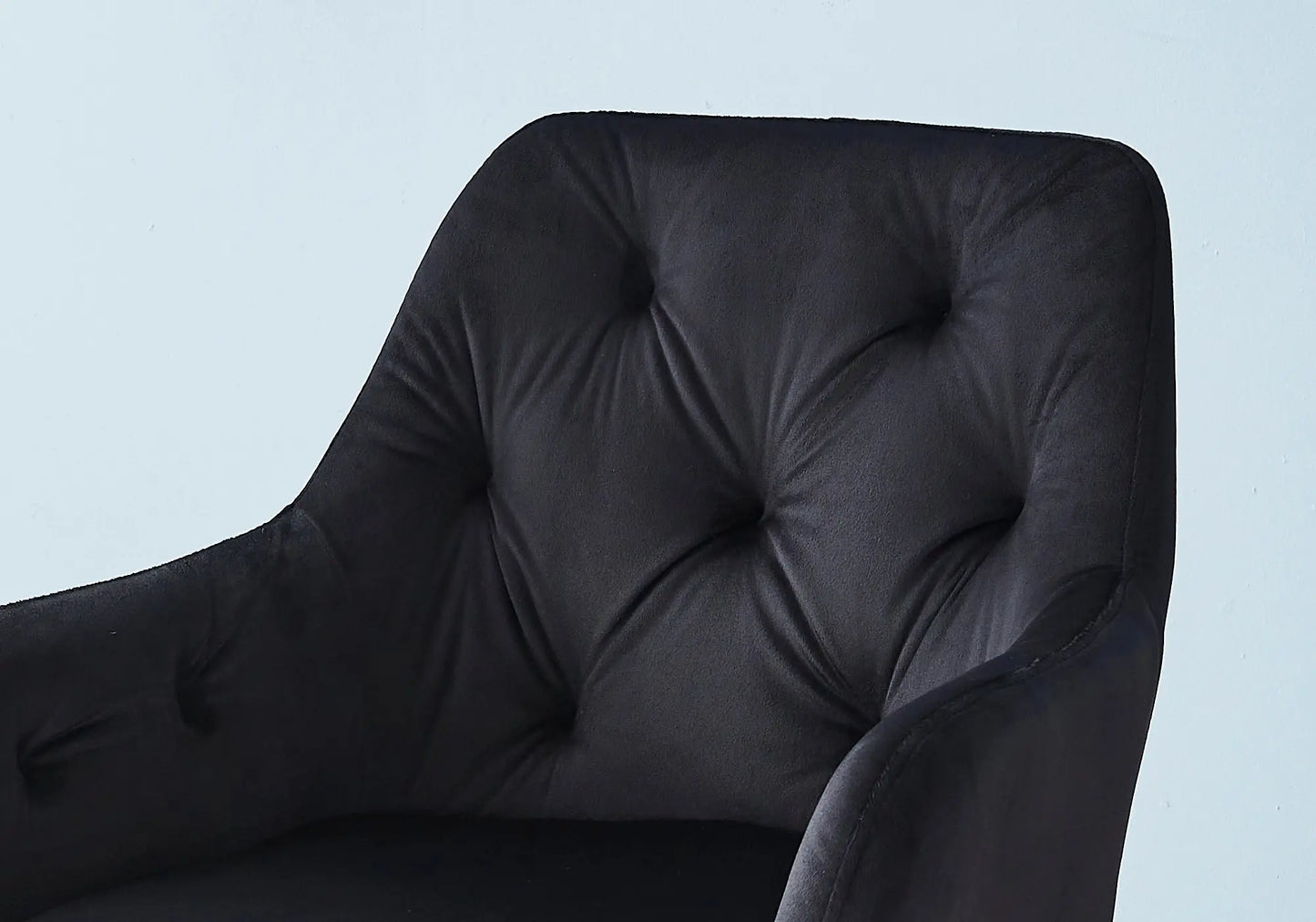 Ensemble table chaise noire céramique marbre blanc FIORA Galerie du Mobilier