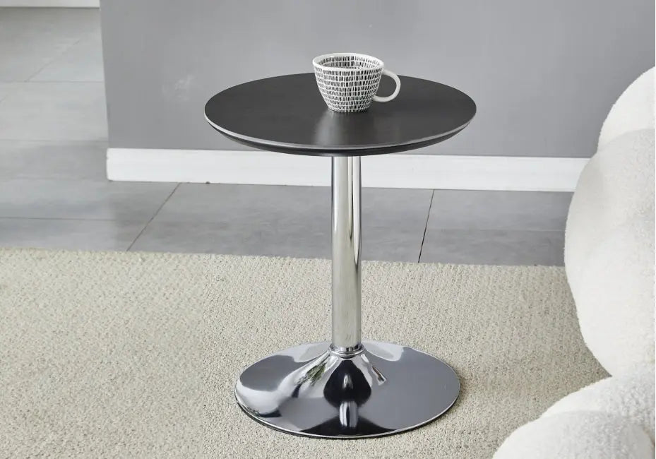 Petite table céramique marbre blanc – Galerie du Mobilier