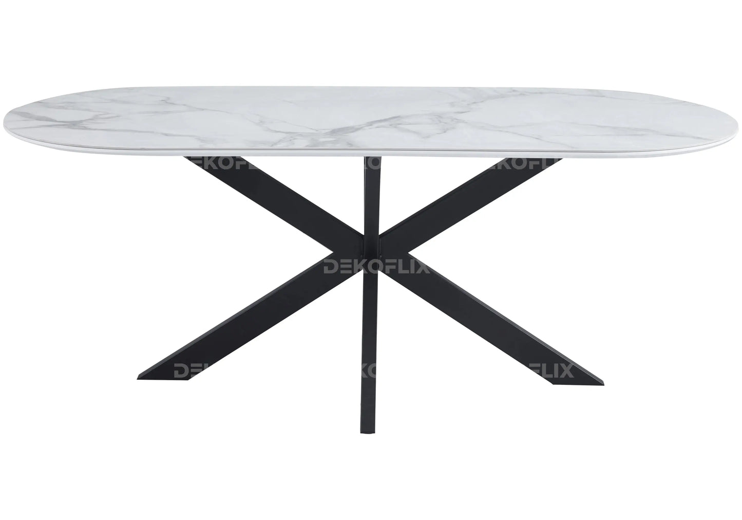 Table à manger dorée céramique marbre blanc – Galerie du Mobilier