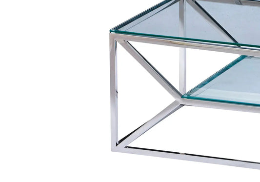 Table basse design en verre ROMI Galerie du Mobilier