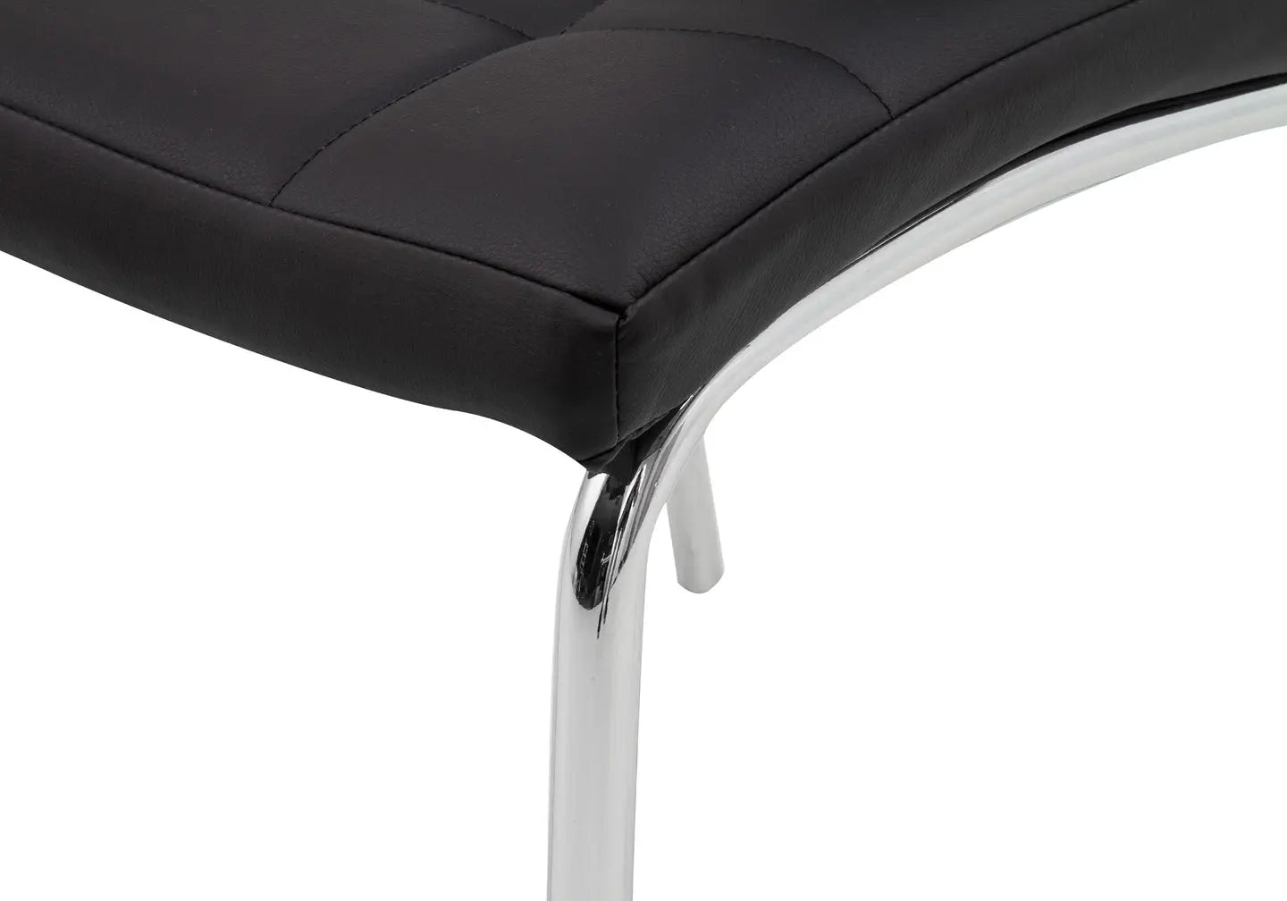 Table marbre blanc 6 chaises noires OLIVIA New OLIVIA