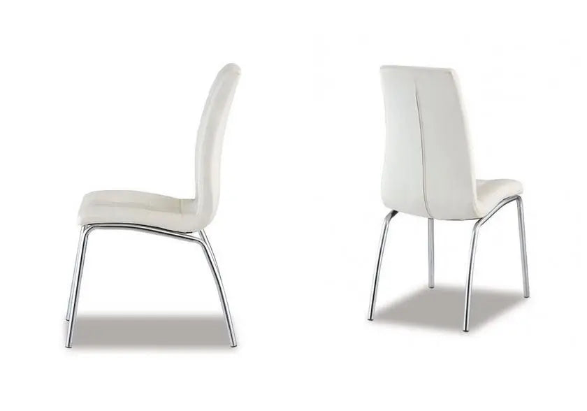 Table ronde 6 chaises marbre blanc OLIVIA New OLIVIA