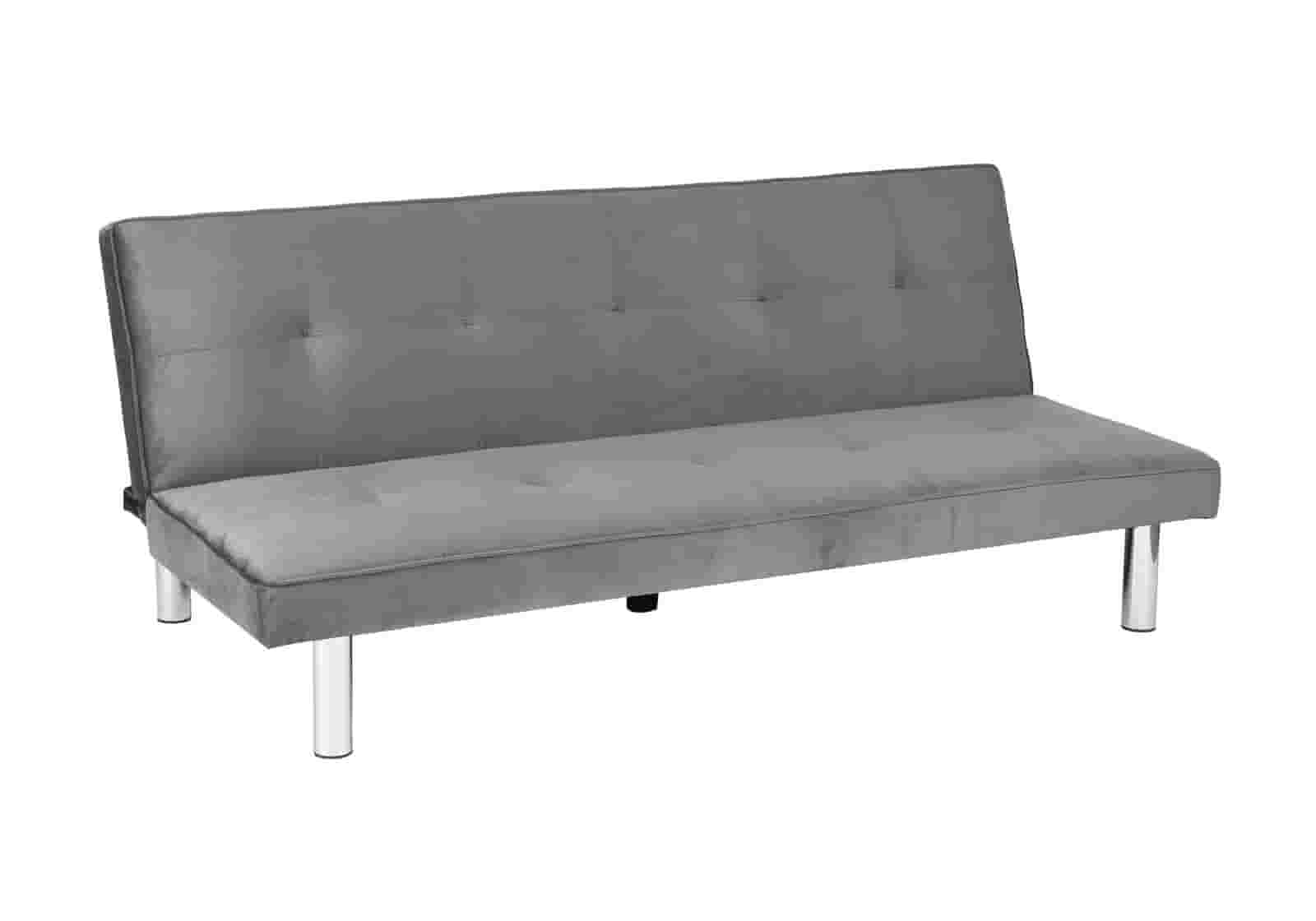 Banc convertible chromé anthracite – Galerie du Mobilier - Vue 1