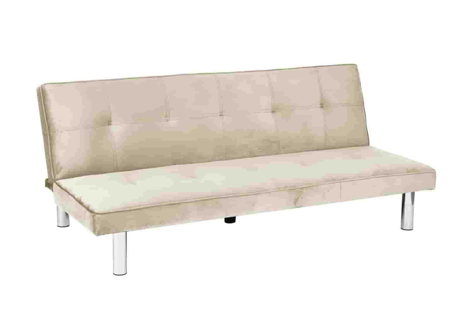 Banc convertible latte chromé – Galerie du Mobilier - Vue 1