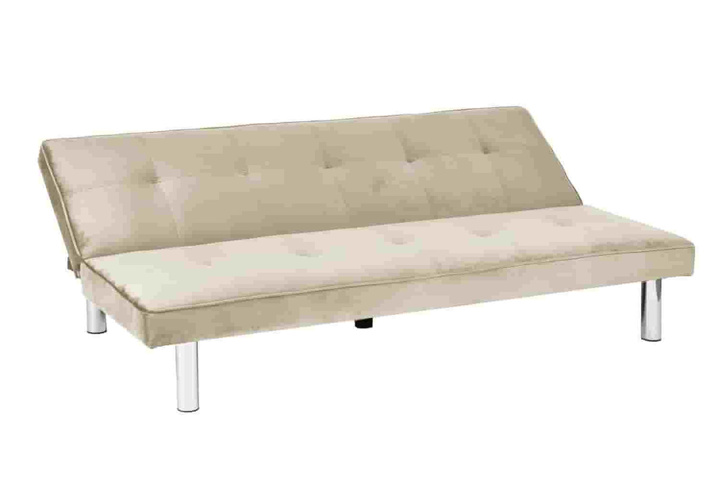 Banc convertible latte chromé – Galerie du Mobilier