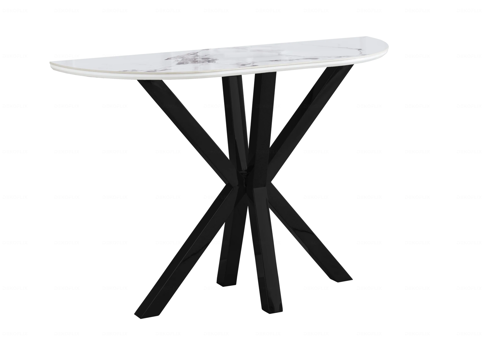 Chaises Velours Noir Pieds Noirs OPHELIA – Lot de 4 - Galerie du Mobilier