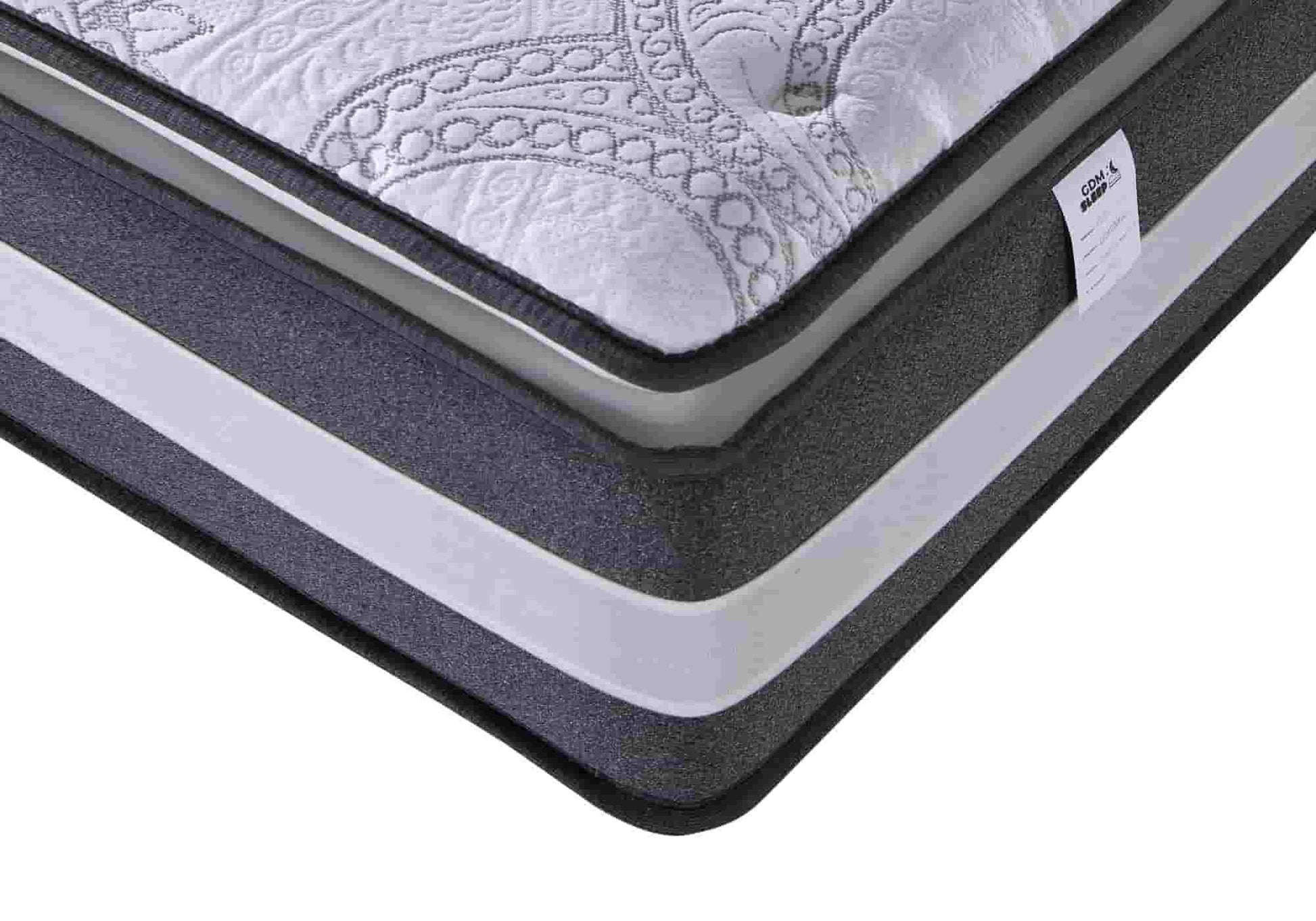 Matelas design gris blanc ATHENA - Galerie du Mobilier