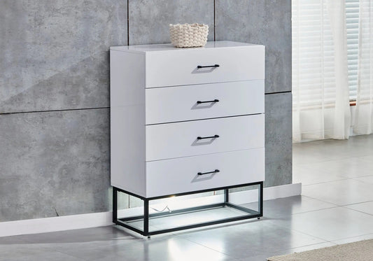 Meuble rangement laqué blanc ALYA Galerie du Mobilier