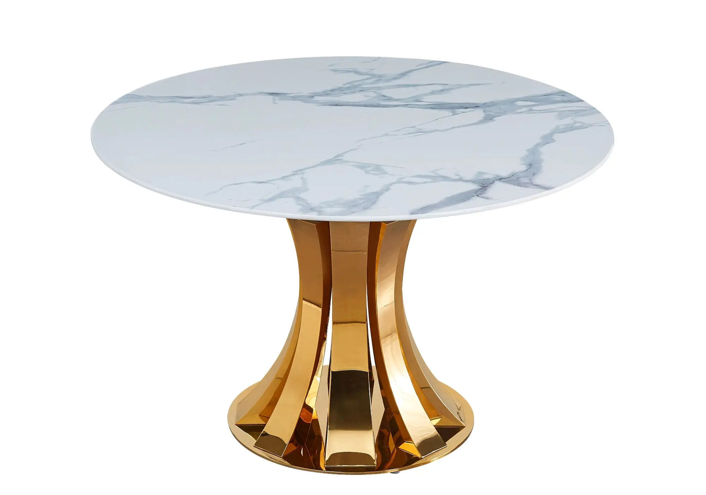 Table à manger dore transparent – Galerie du Mobilier